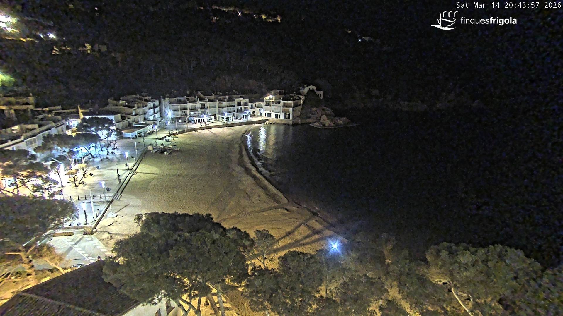 Webcam de Tamariu playa