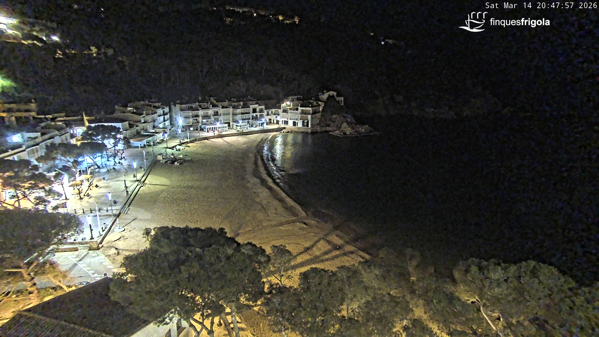 Webcam de Tamariu playa