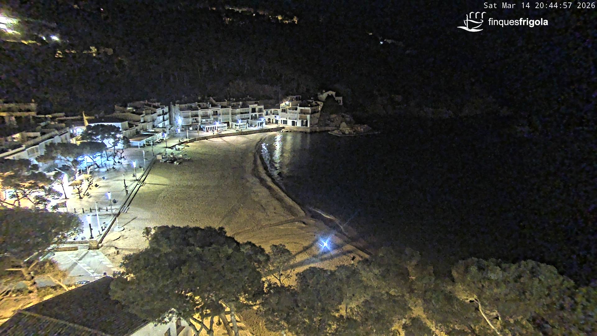 Webcam de Tamariu playa
