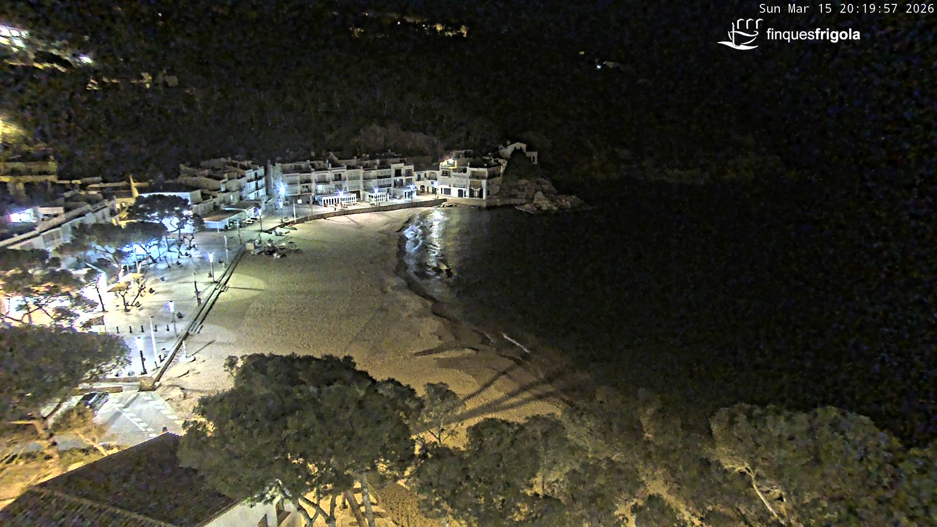 Webcam de Tamariu playa