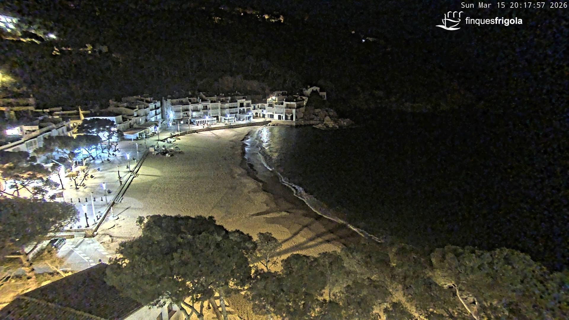 Webcam de Tamariu playa