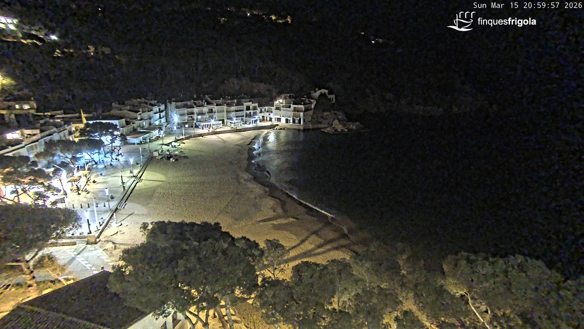 Webcam de Tamariu playa