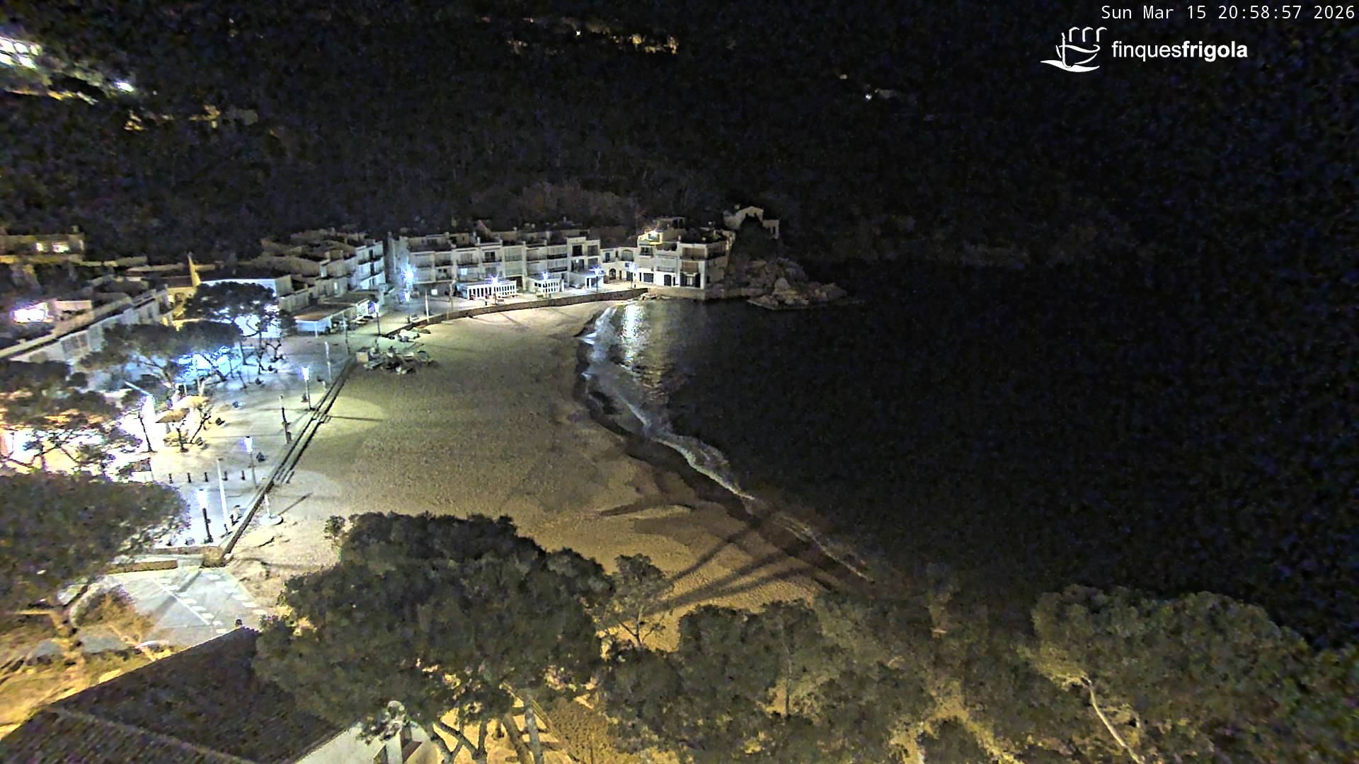 Webcam de Tamariu playa