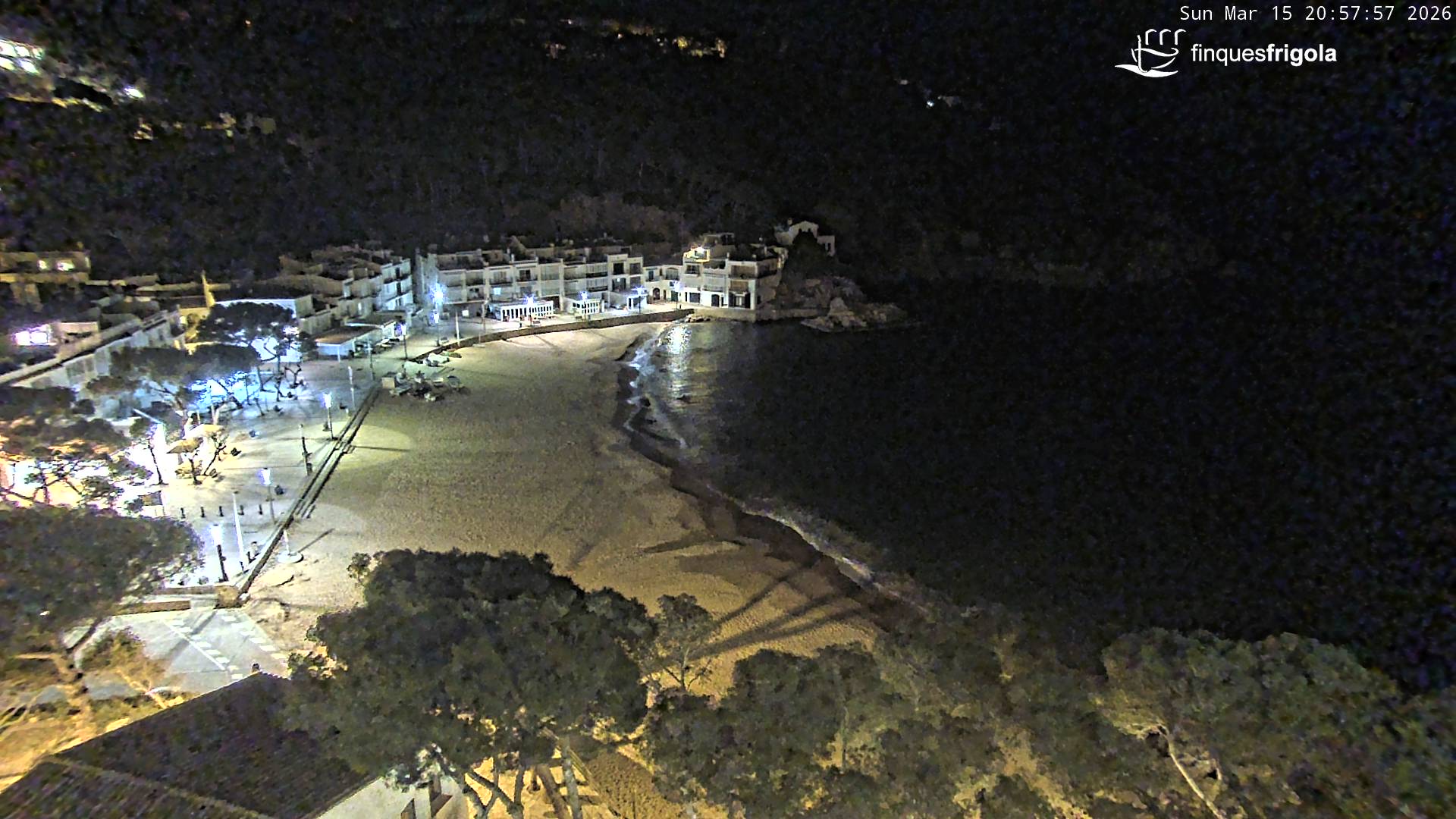 Webcam de Tamariu playa