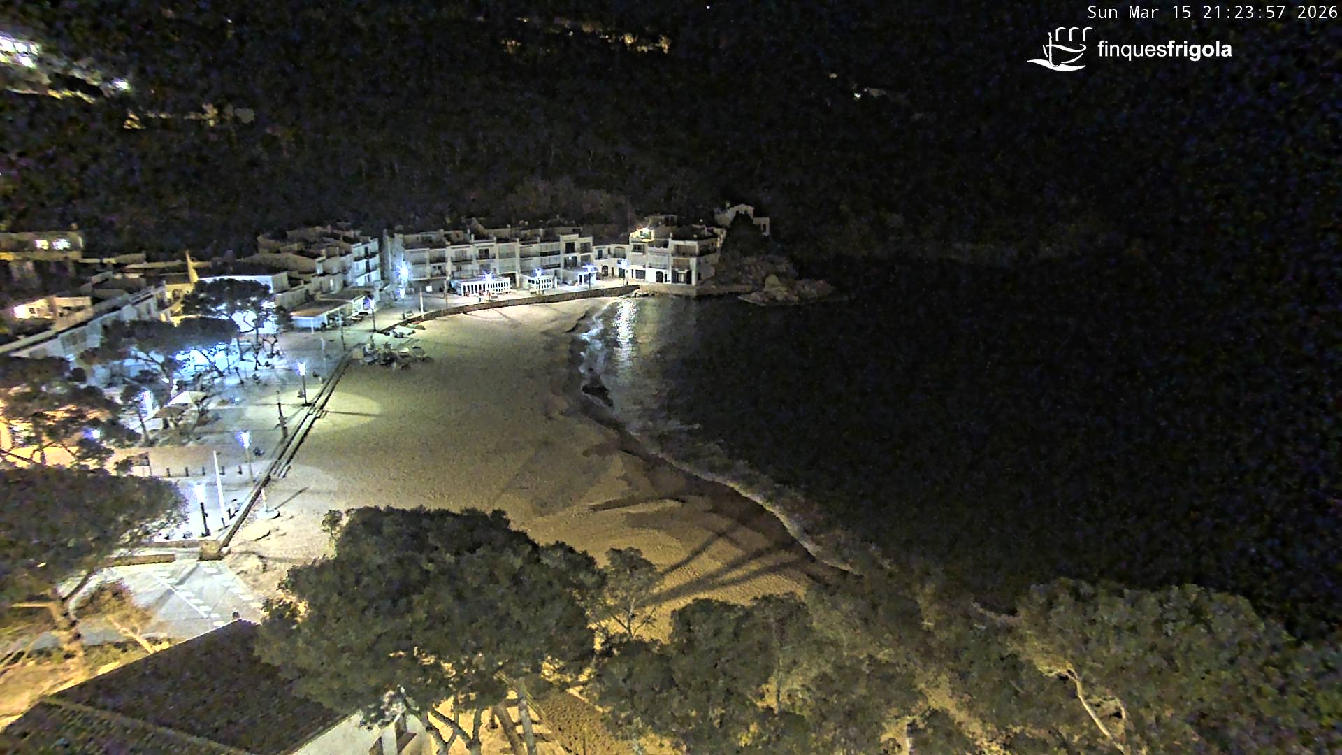 Webcam de Tamariu playa
