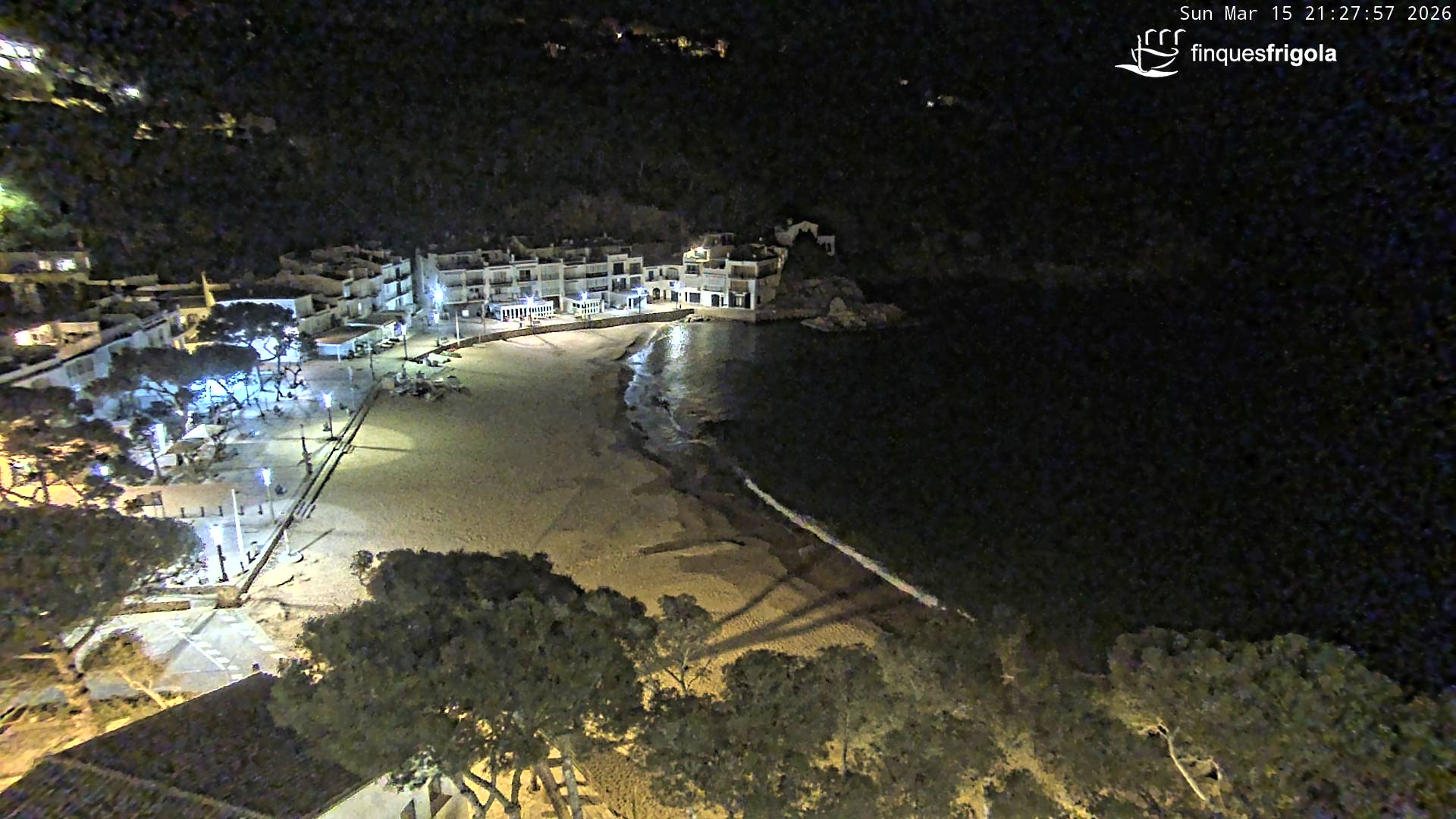 Webcam de Tamariu playa