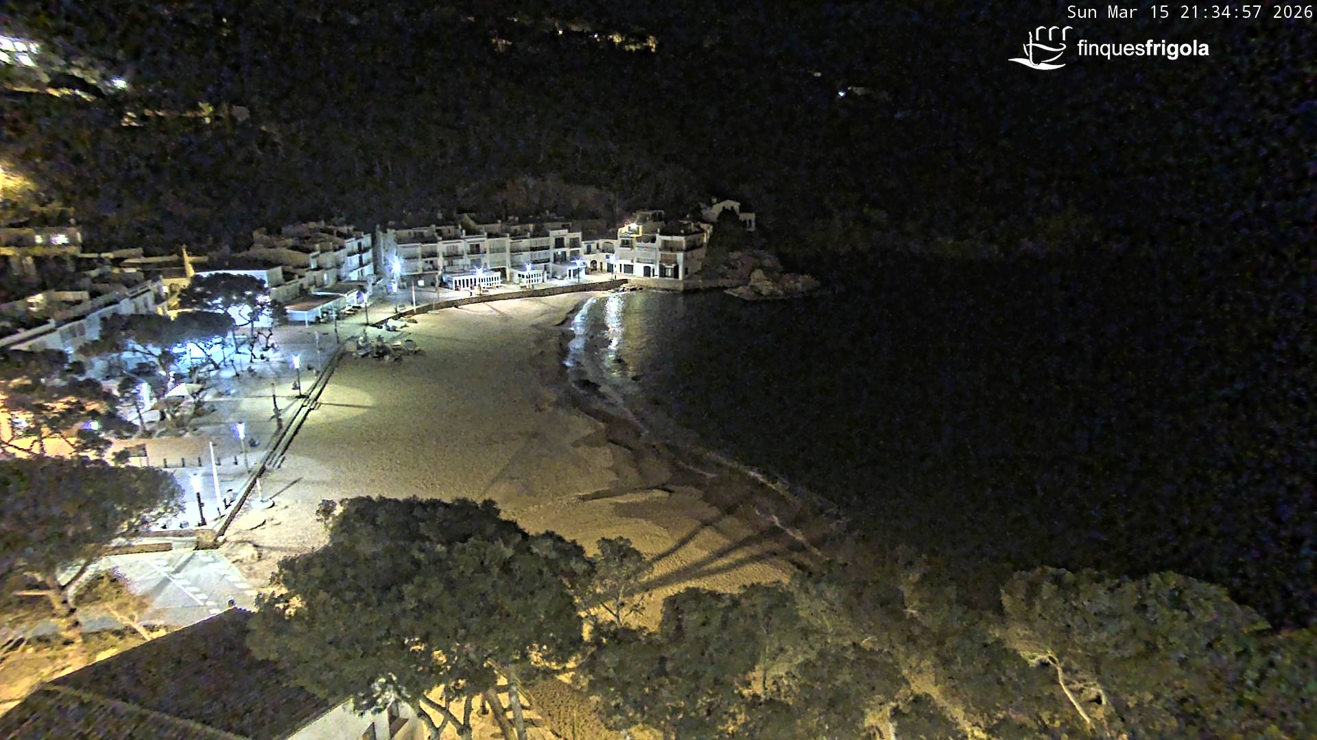 Webcam de Tamariu playa