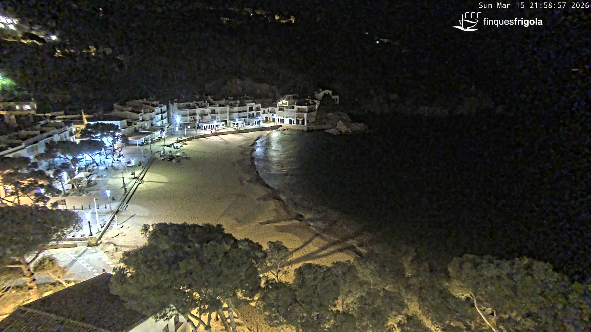 Webcam de Tamariu playa