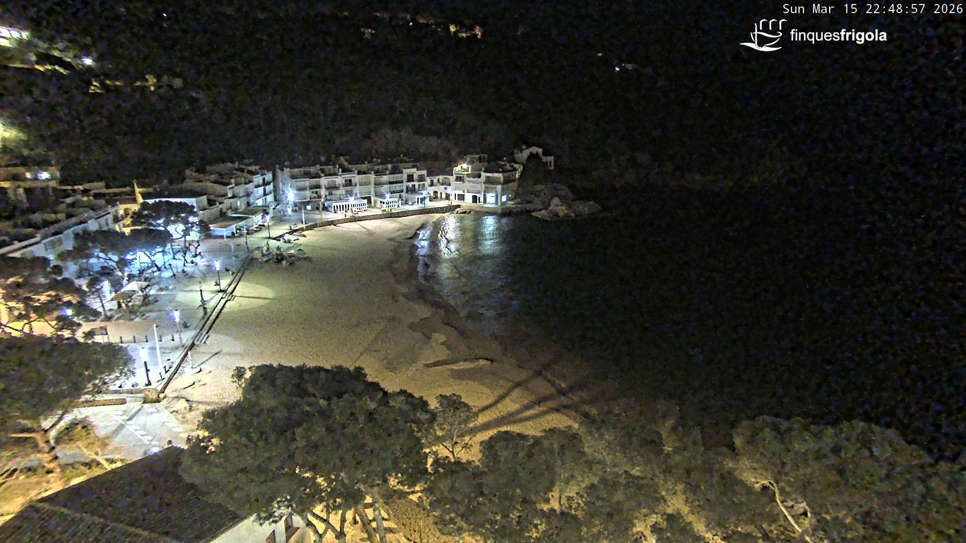 Webcam de Tamariu playa