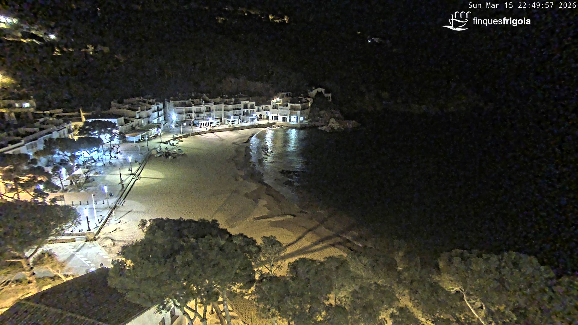 Webcam de Tamariu playa