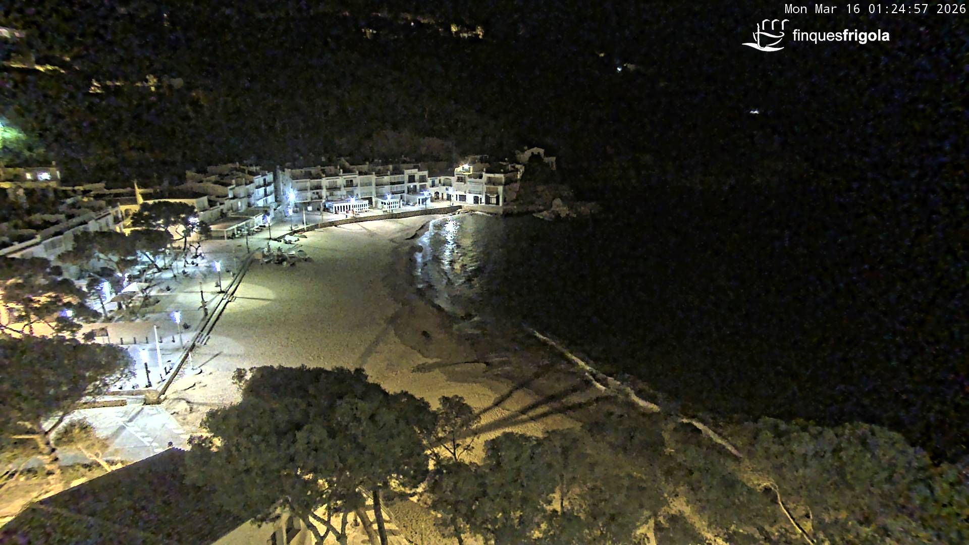 Webcam de Tamariu playa