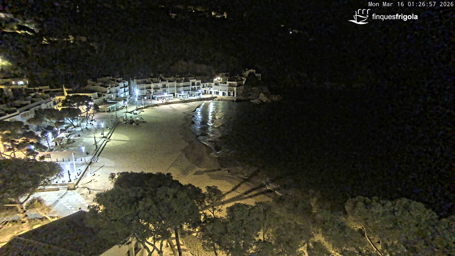 Webcam de Tamariu playa