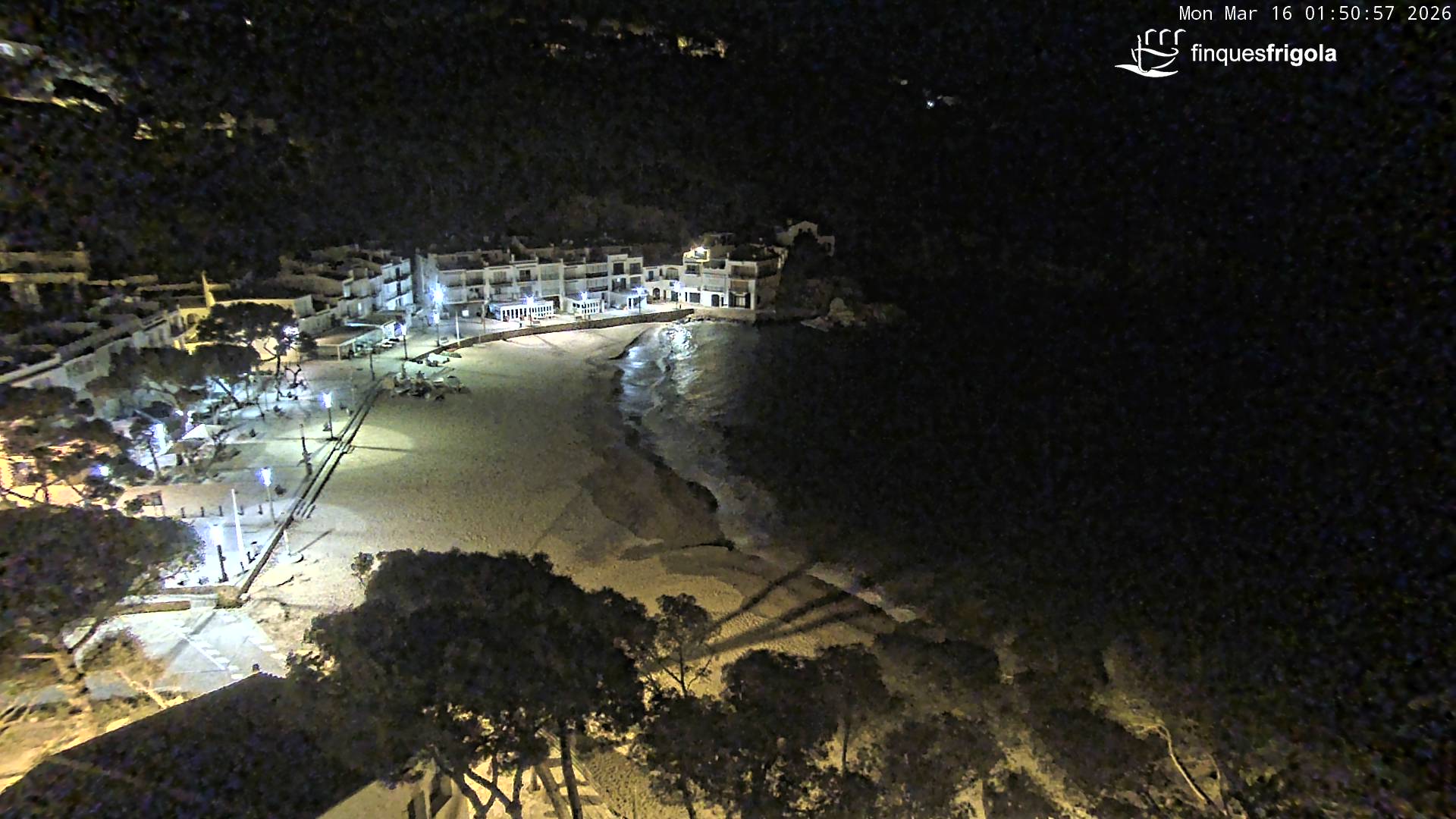 Webcam de Tamariu playa
