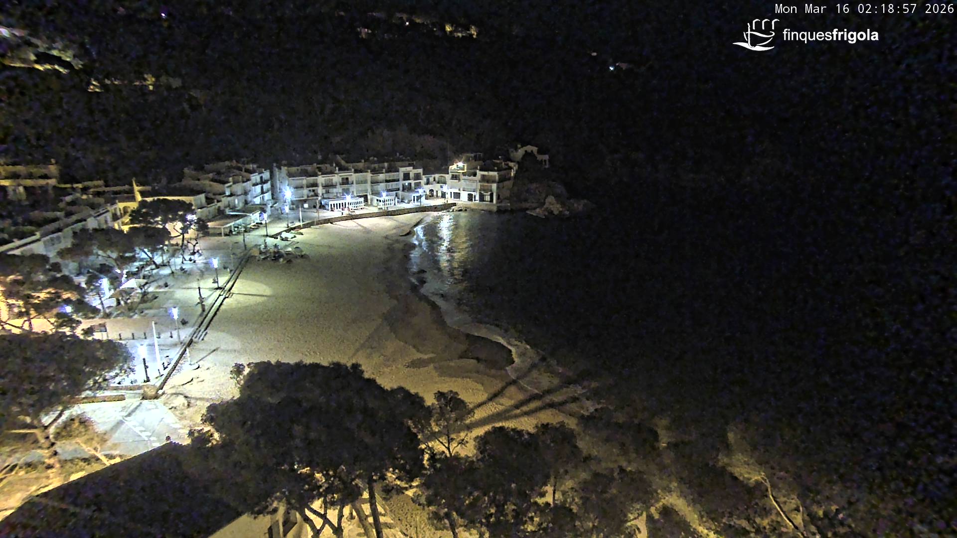 Webcam de Tamariu playa