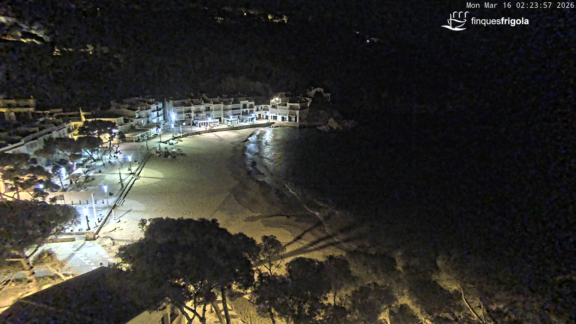 Webcam de Tamariu playa