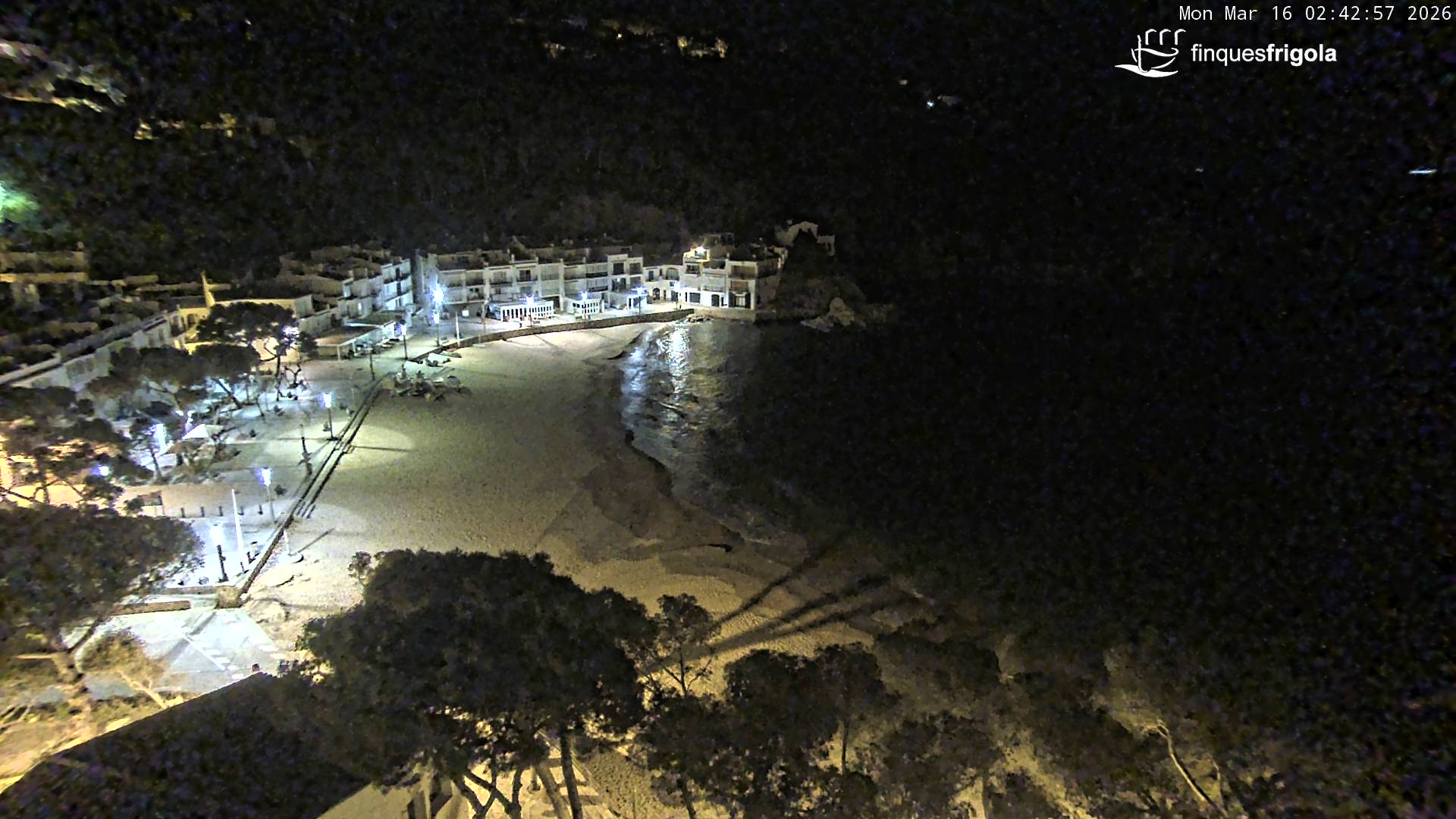 Webcam de Tamariu playa