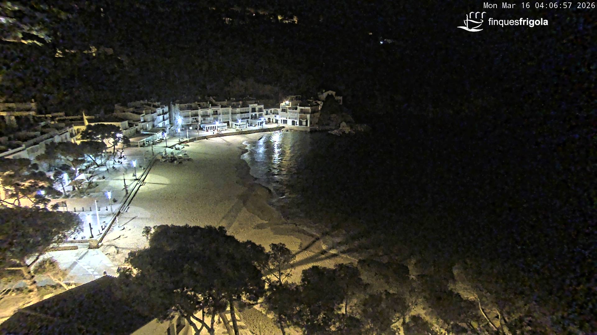 Webcam de Tamariu playa