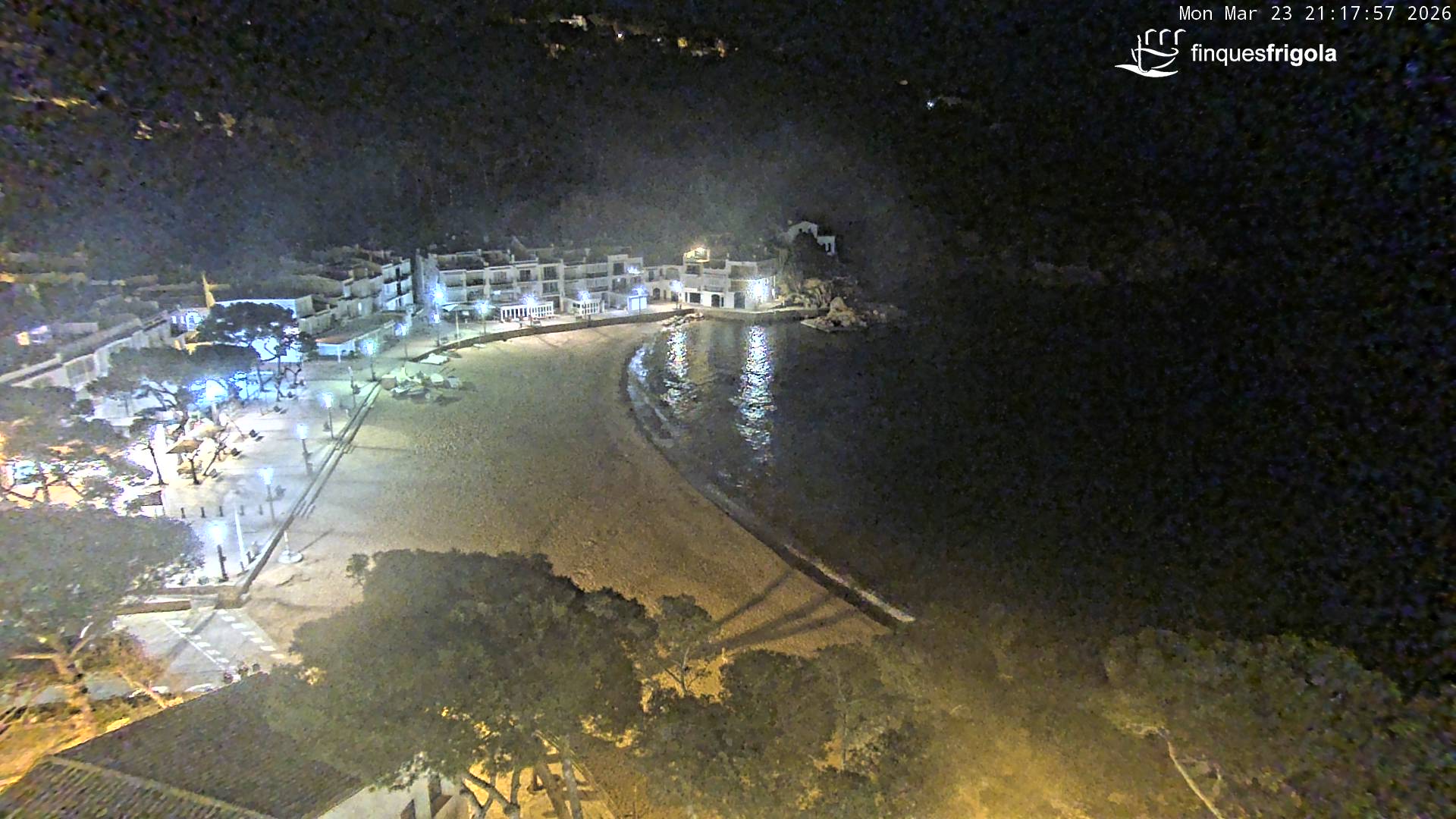 Webcam de Tamariu playa