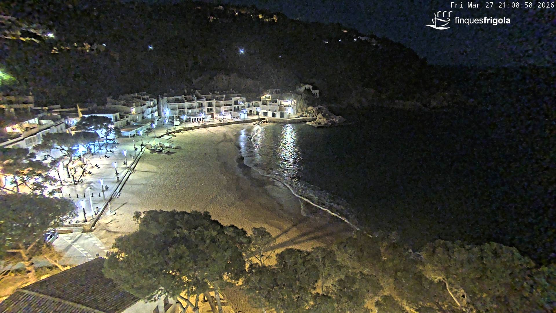 Webcam de Tamariu playa
