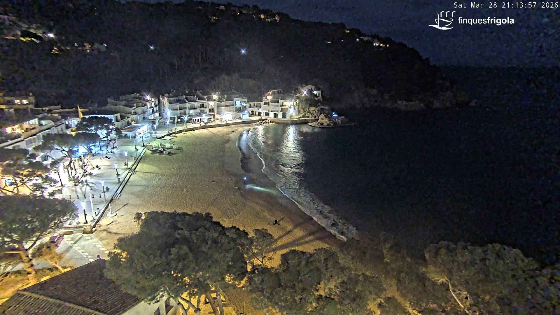 Webcam de Tamariu playa