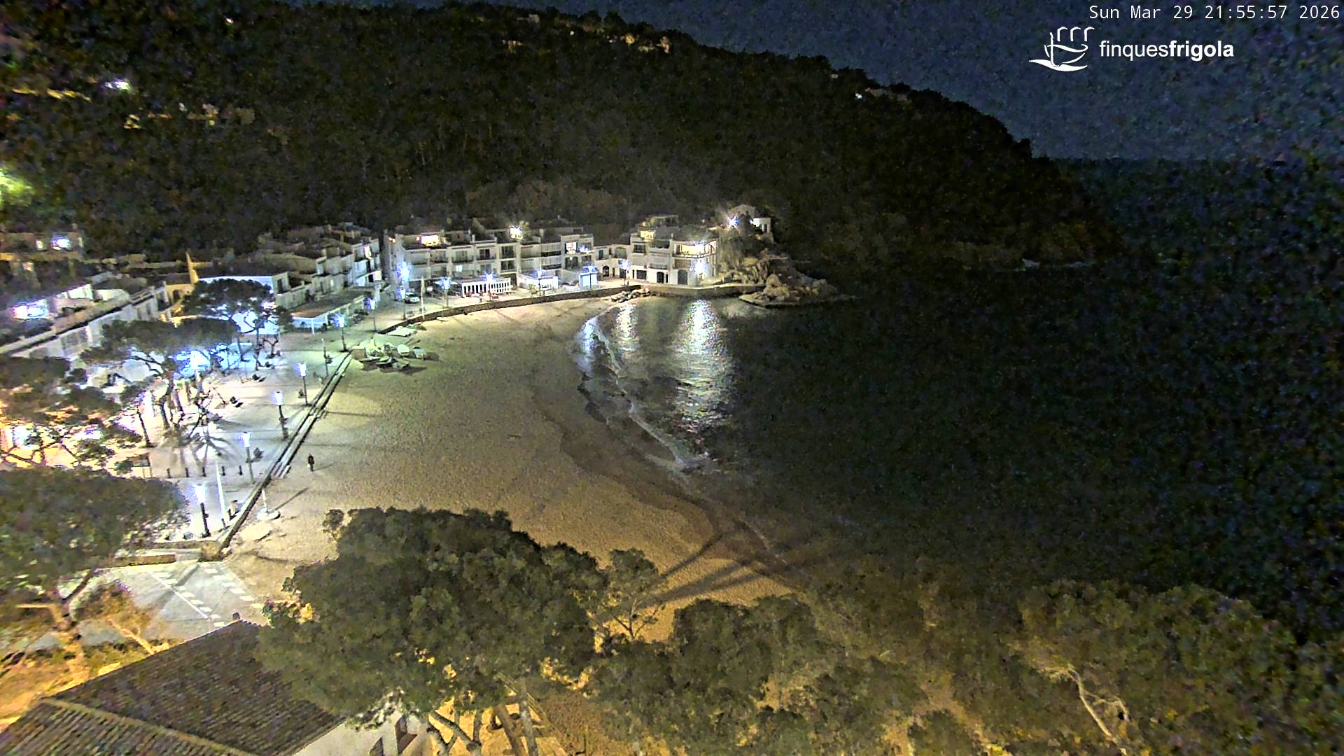 Webcam de Tamariu playa