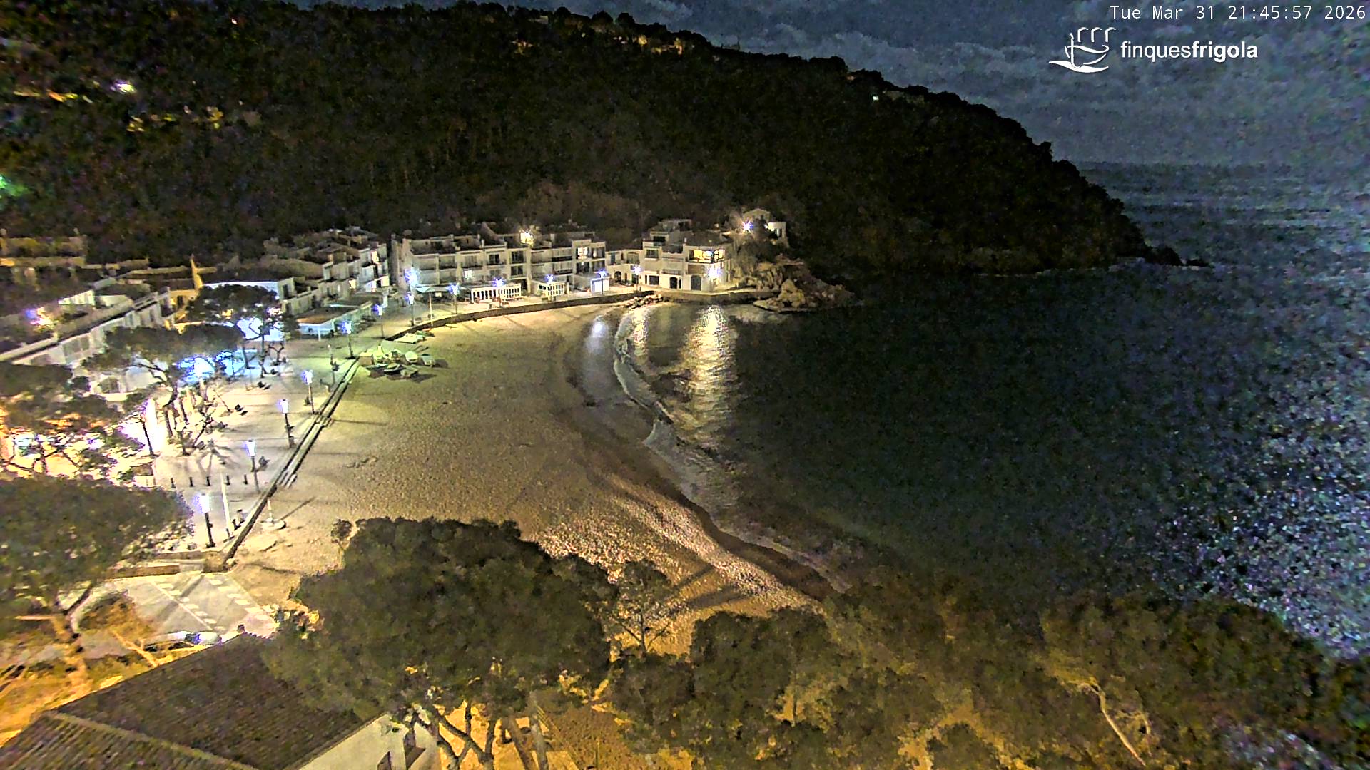 Webcam de Tamariu playa