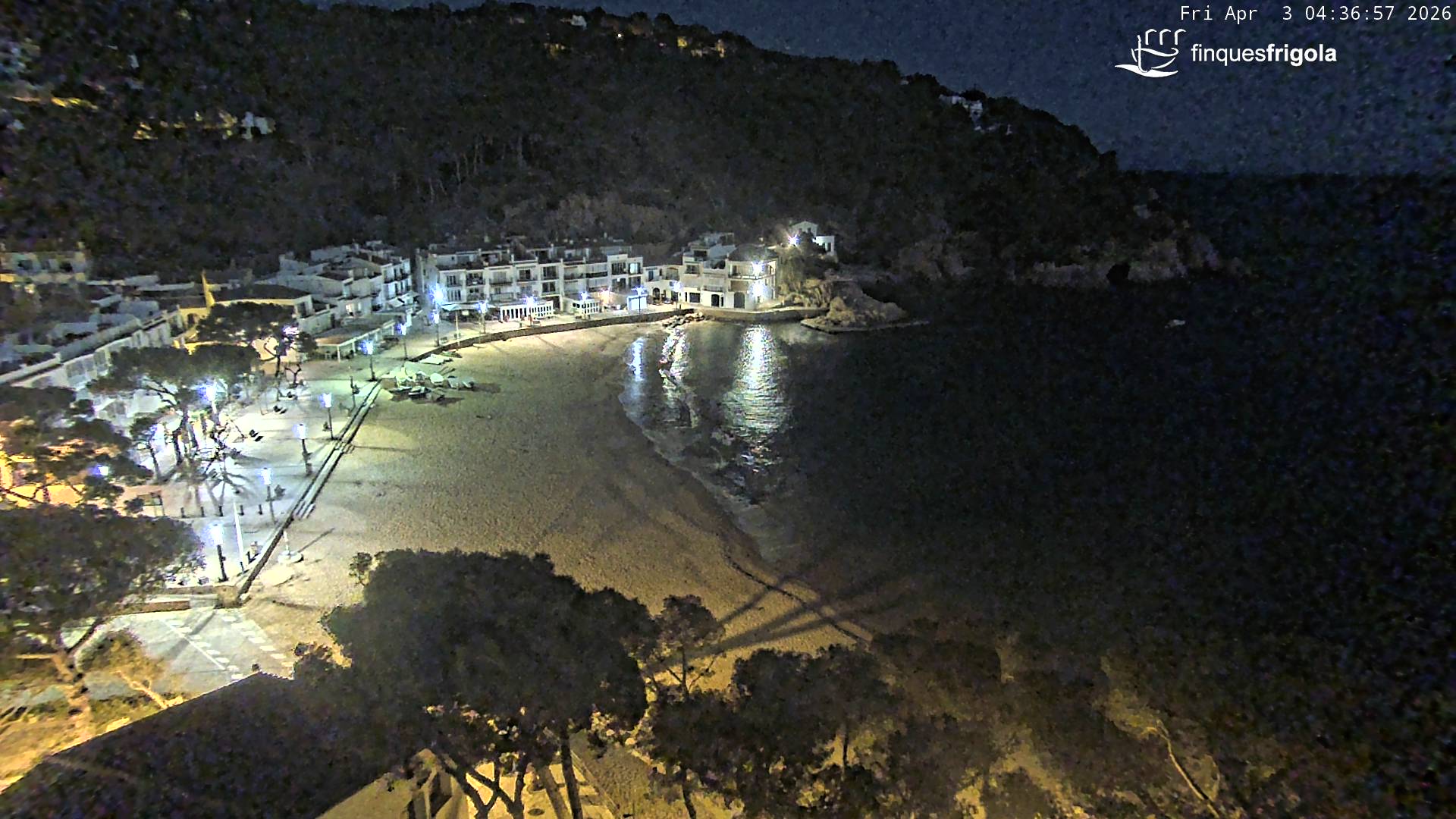 Webcam de Tamariu playa