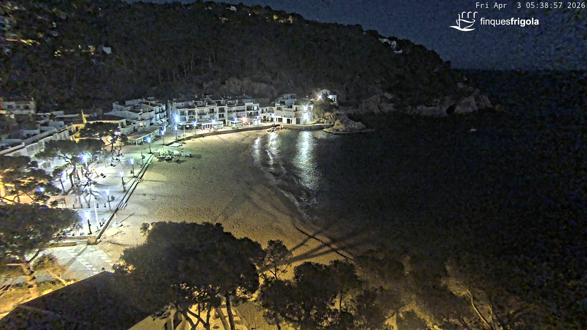 Webcam de Tamariu playa