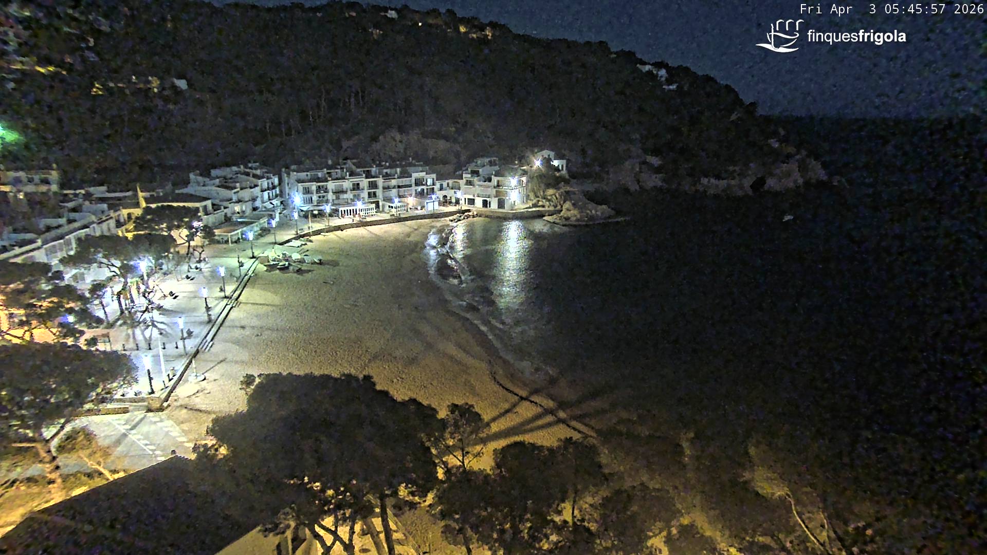 Webcam de Tamariu playa