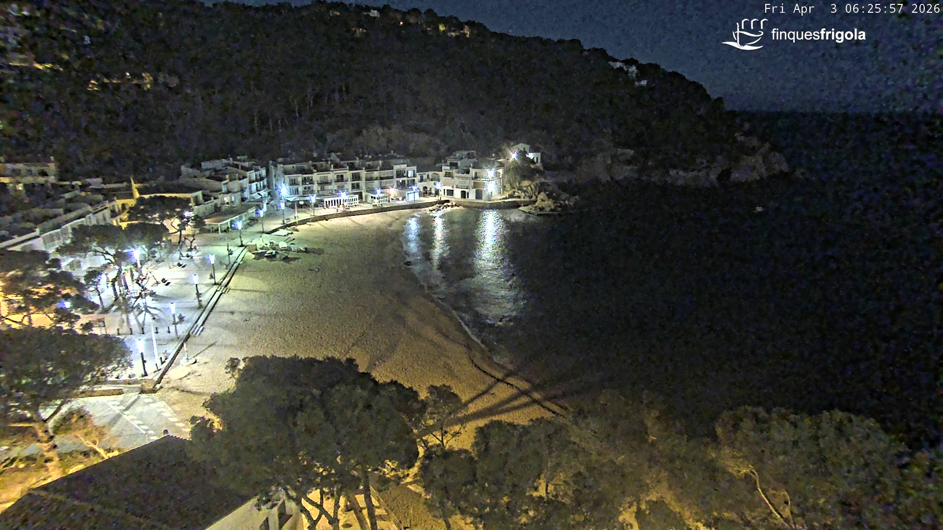 Webcam de Tamariu playa