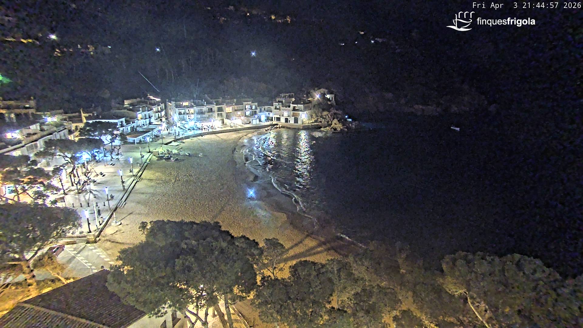 Webcam de Tamariu playa