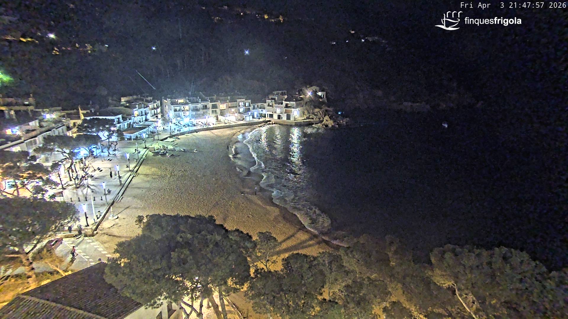 Webcam de Tamariu playa
