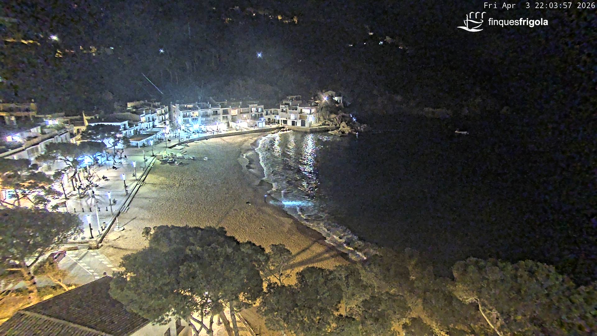 Webcam de Tamariu playa