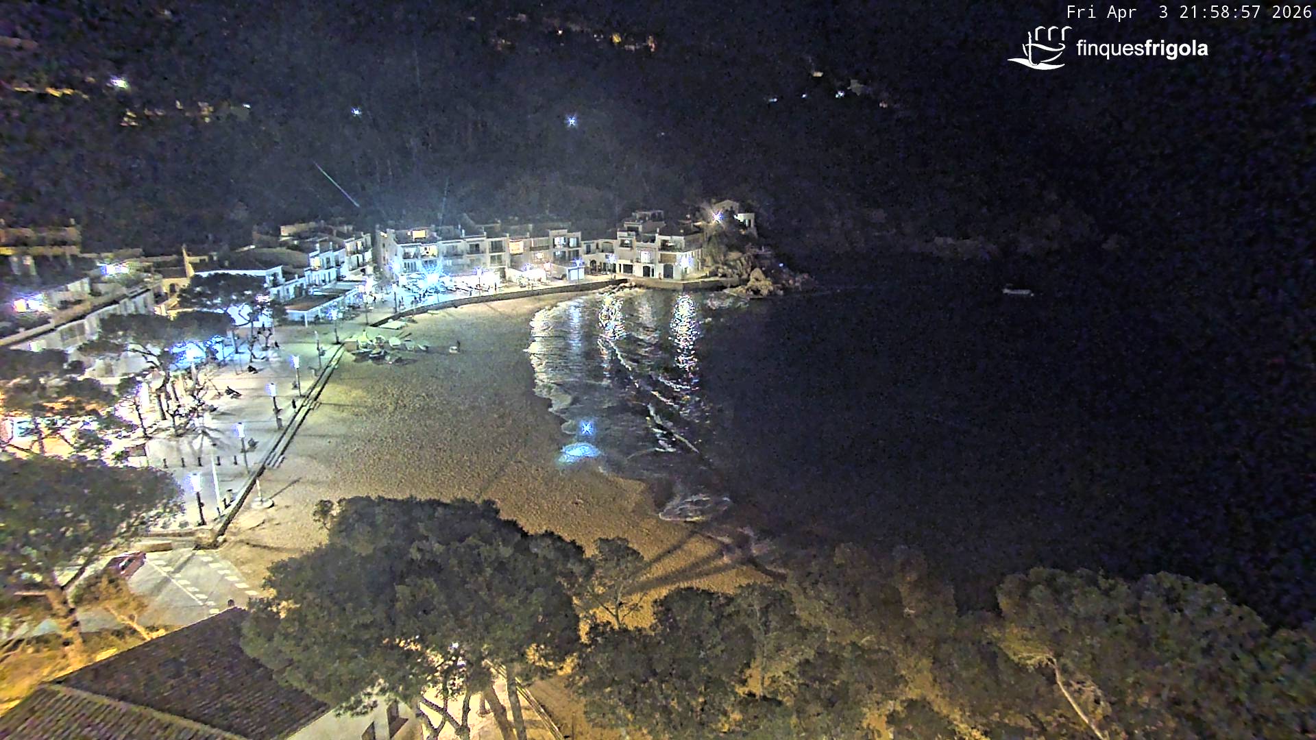 Webcam de Tamariu playa