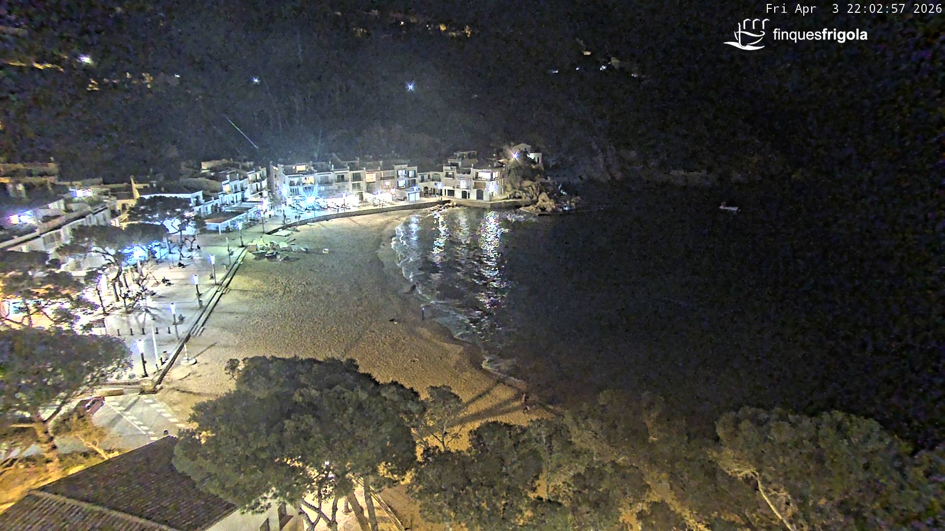 Webcam de Tamariu playa