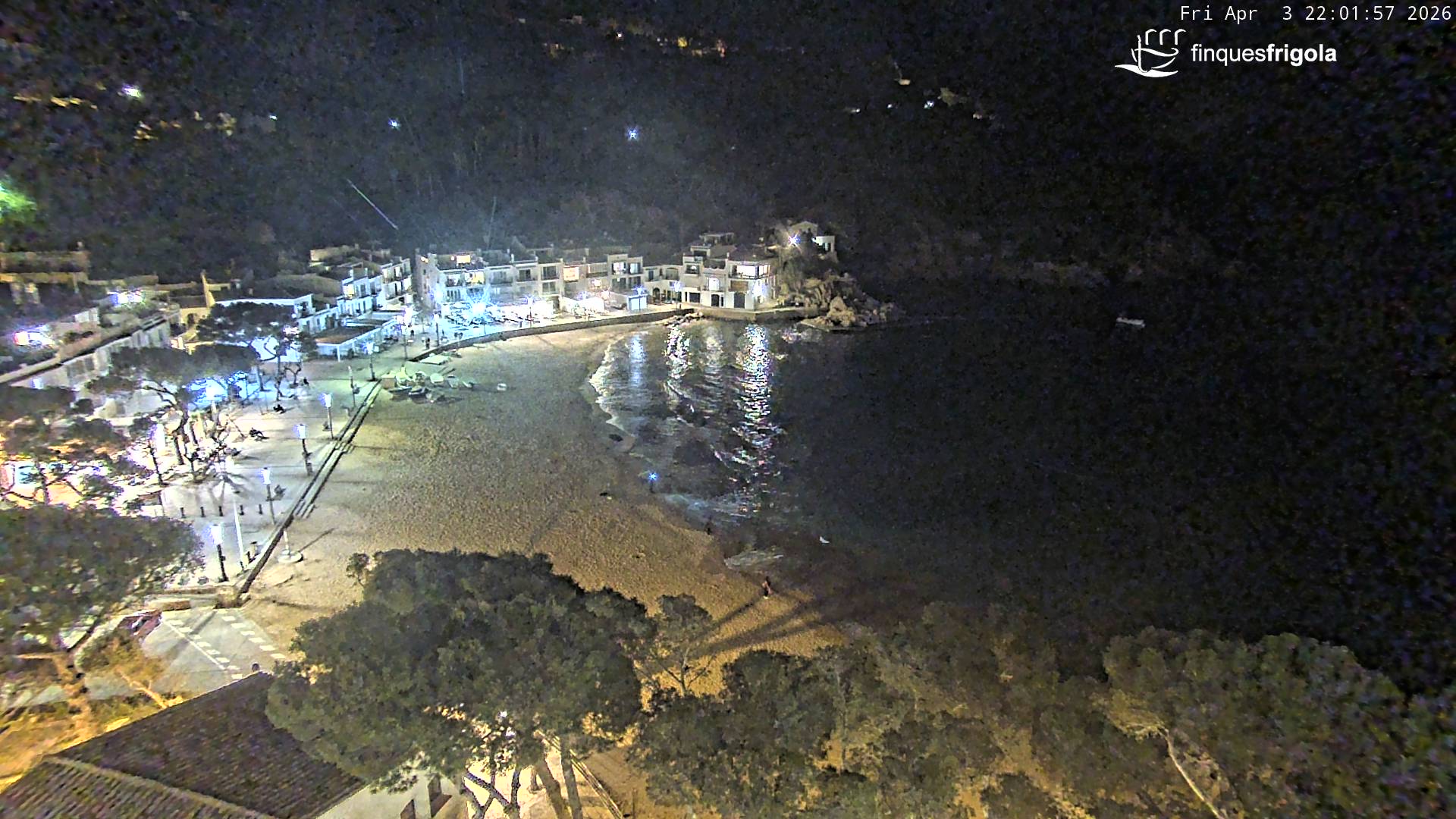 Webcam de Tamariu playa