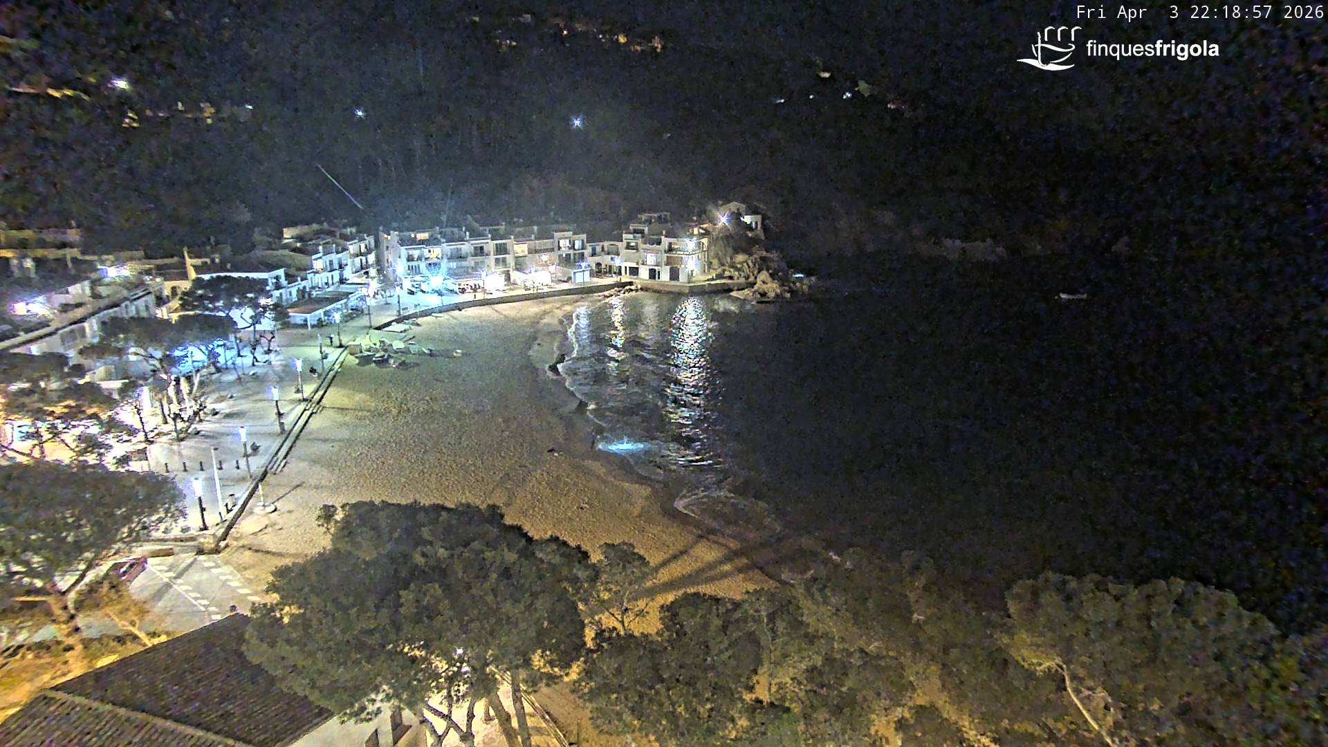 Webcam de Tamariu playa