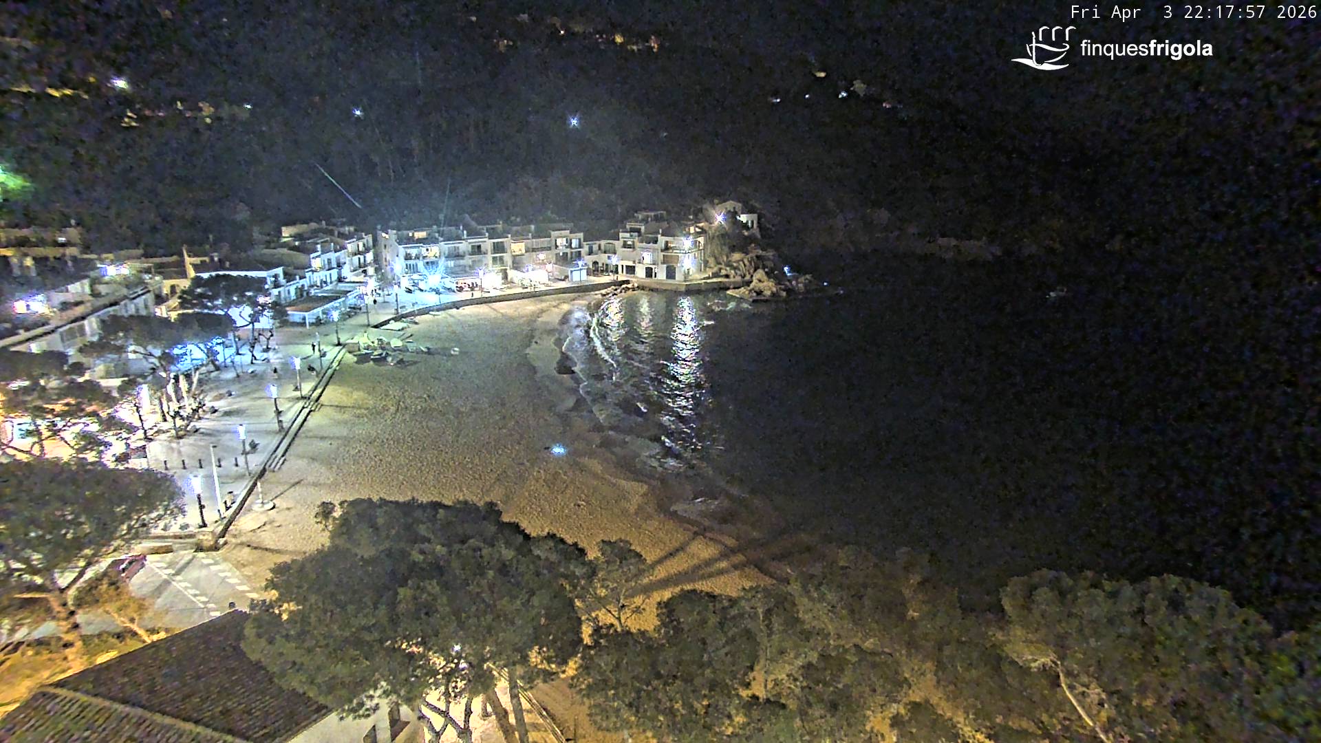 Webcam de Tamariu playa