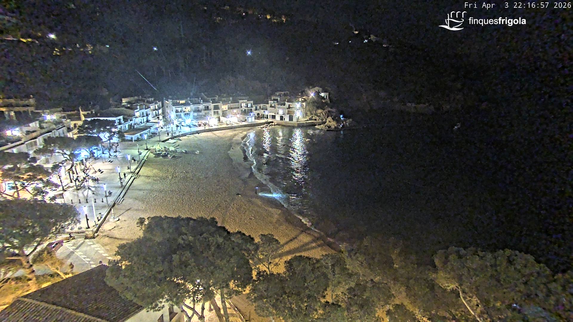 Webcam de Tamariu playa