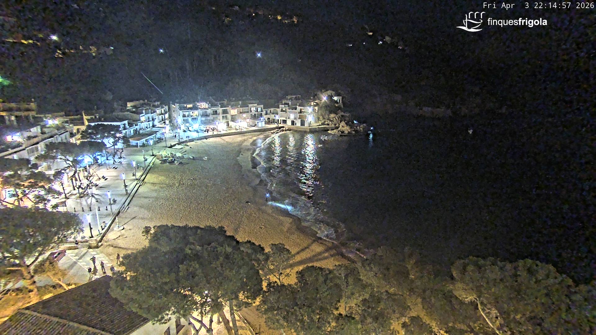Webcam de Tamariu playa