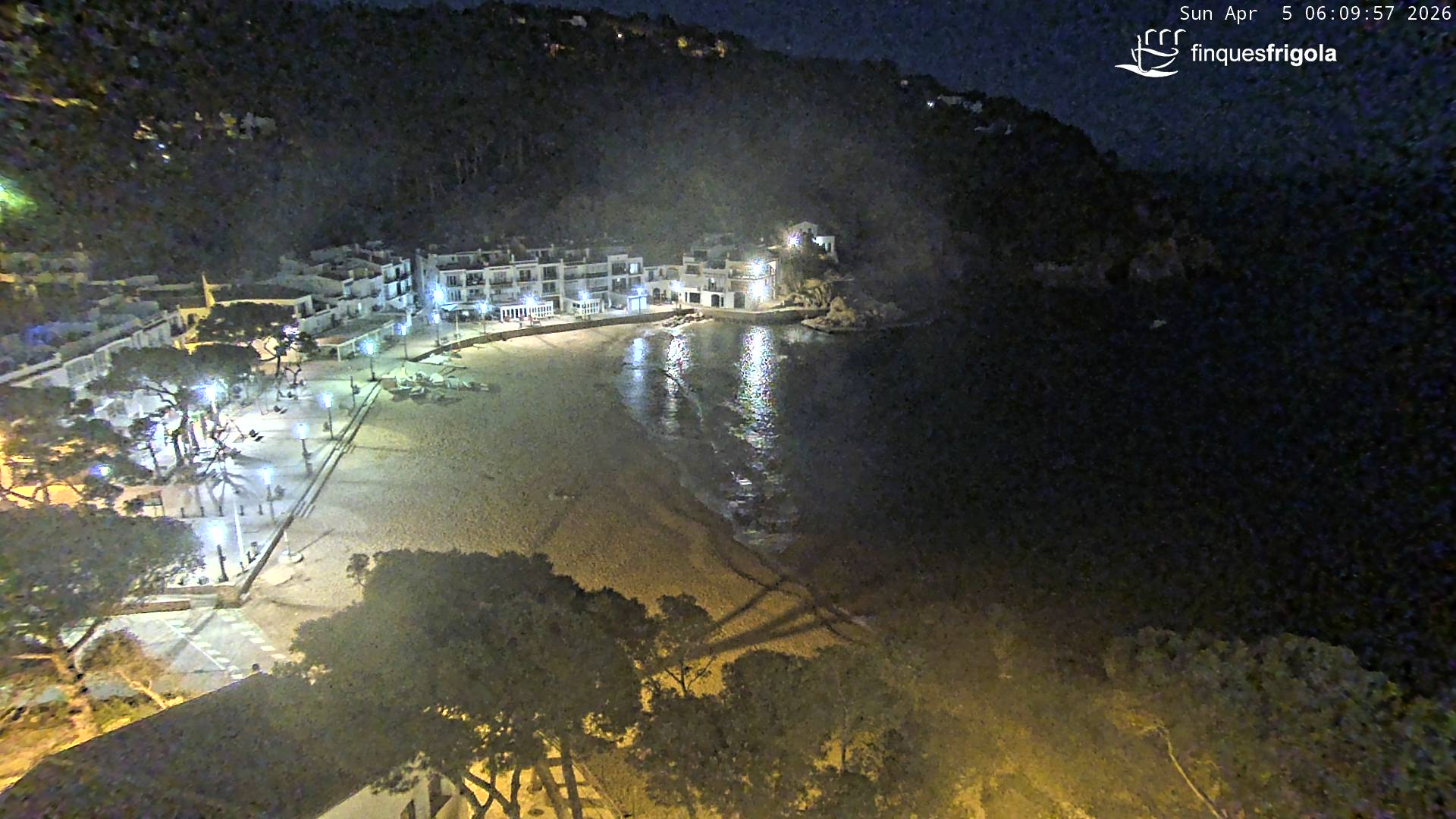 Webcam de Tamariu playa