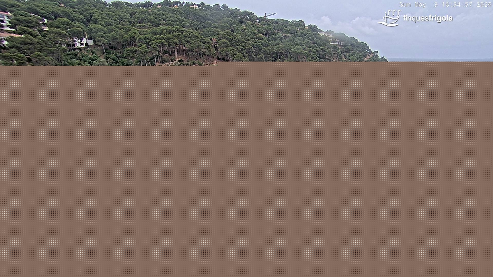 Webcam de Tamariu playa