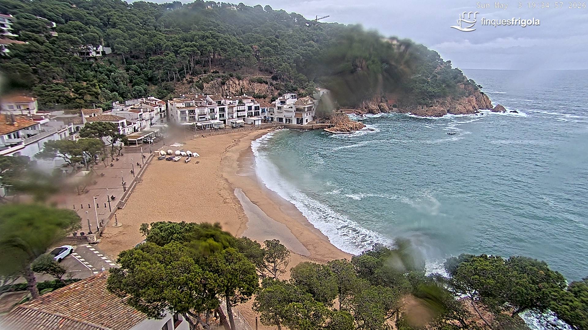 Webcam de Tamariu playa