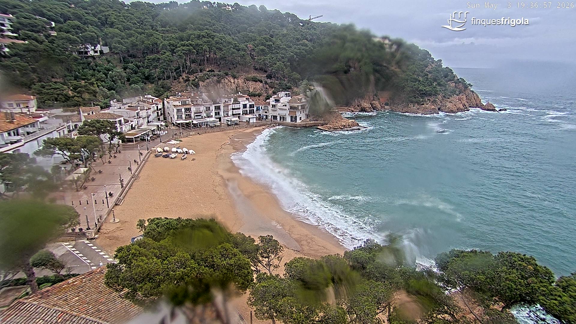 Webcam de Tamariu playa