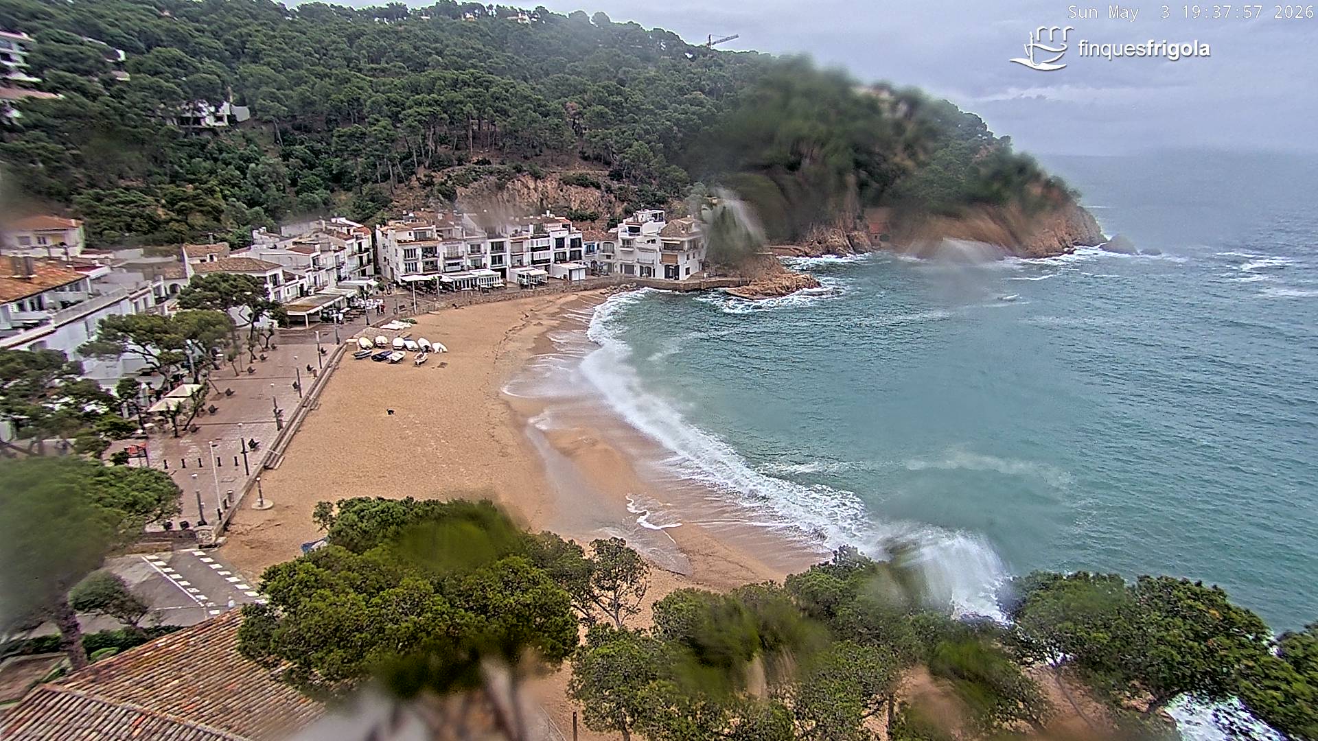 Webcam de Tamariu playa