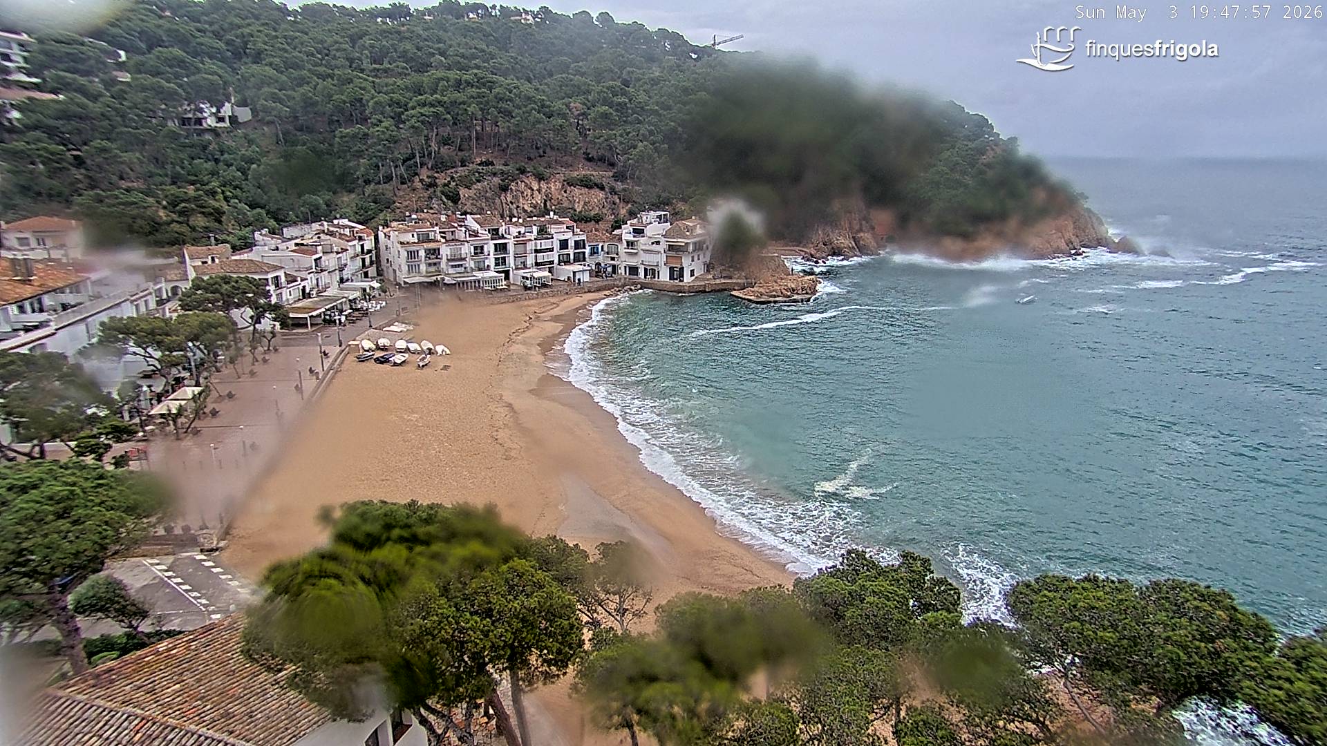 Webcam de Tamariu playa