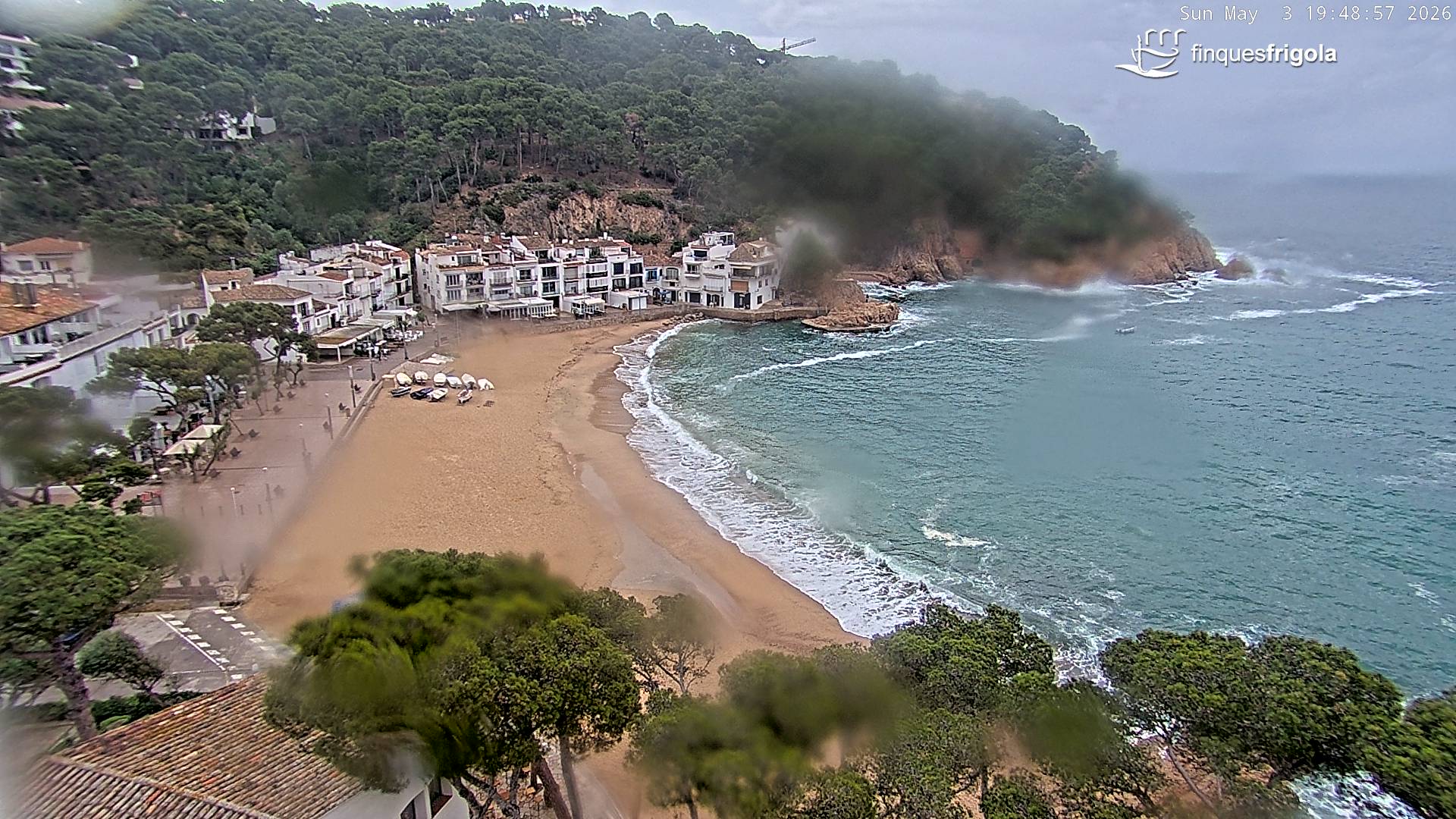 Webcam de Tamariu playa