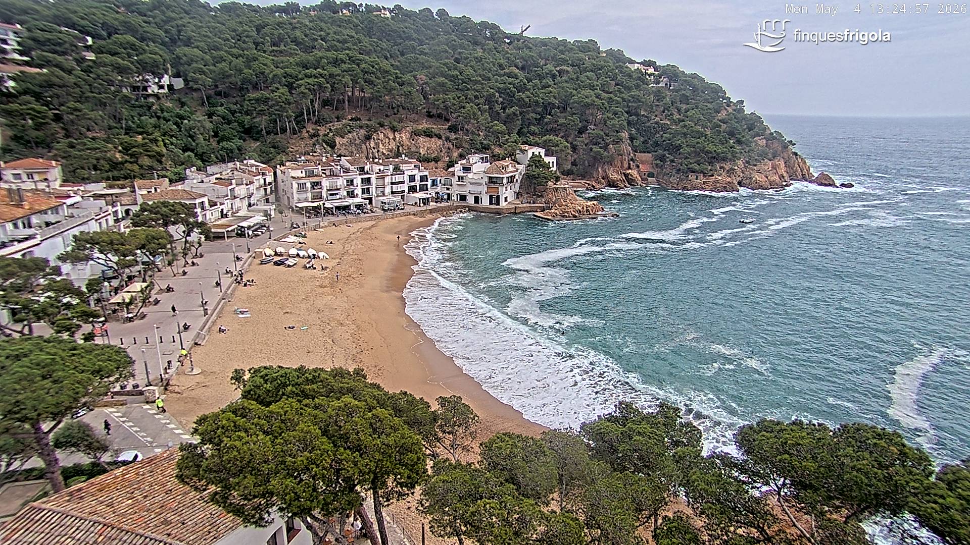 Webcam de Tamariu playa