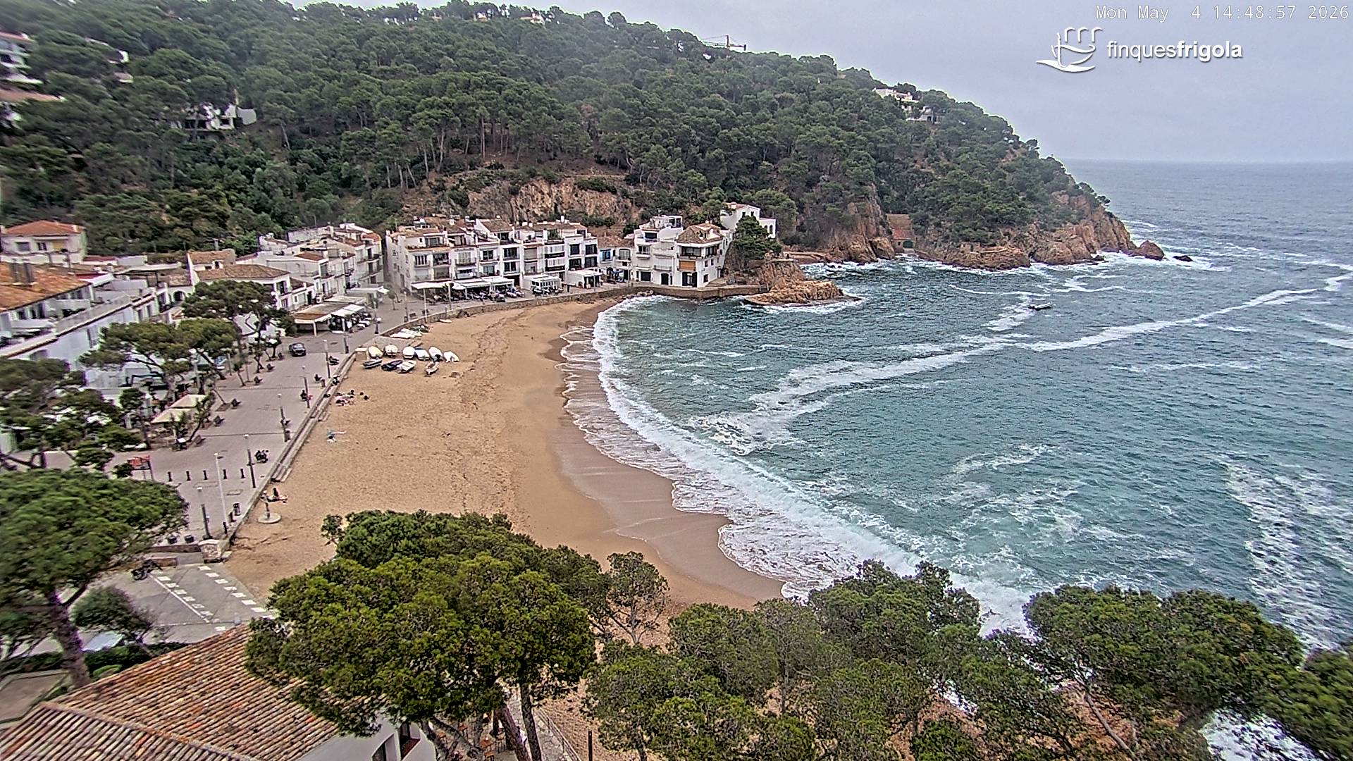 Webcam de Tamariu playa