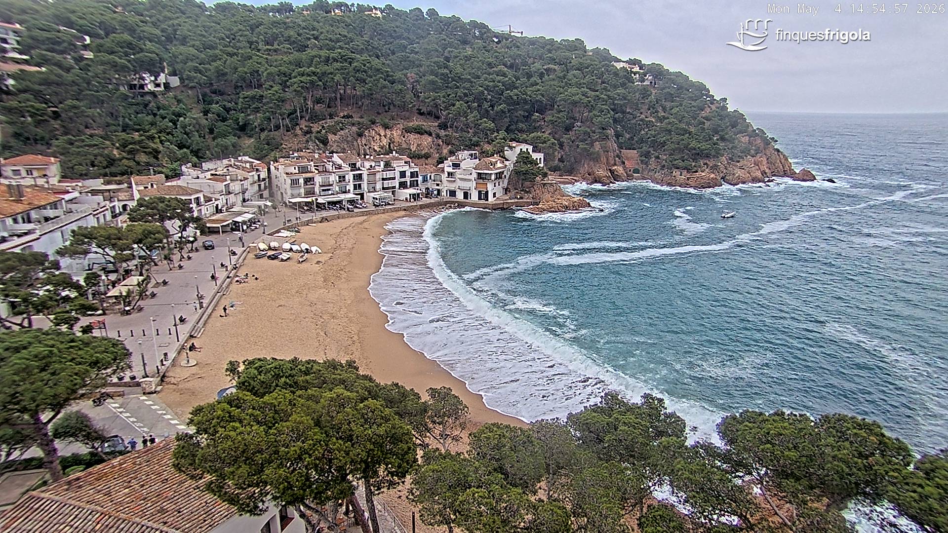 Webcam de Tamariu playa